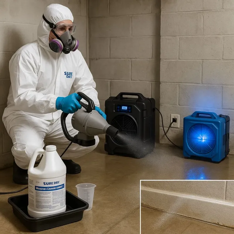 Sanitization and Odor Removal process in Washington, IN